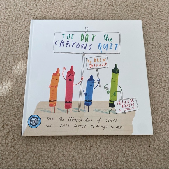 The Day the Crayons Quit Hard Back Book - Picture 1 of 8